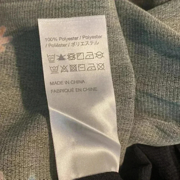 MO&Co Edition Floral Black Maxi with Bralette - Picture 9 of 11